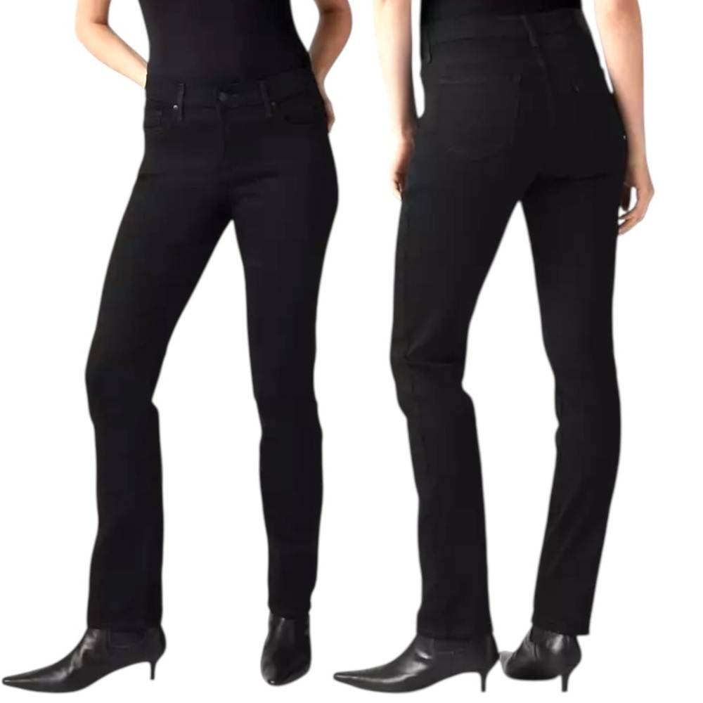 Levi’s 312 Shaping Slim Soft Black Denim Jeans 31